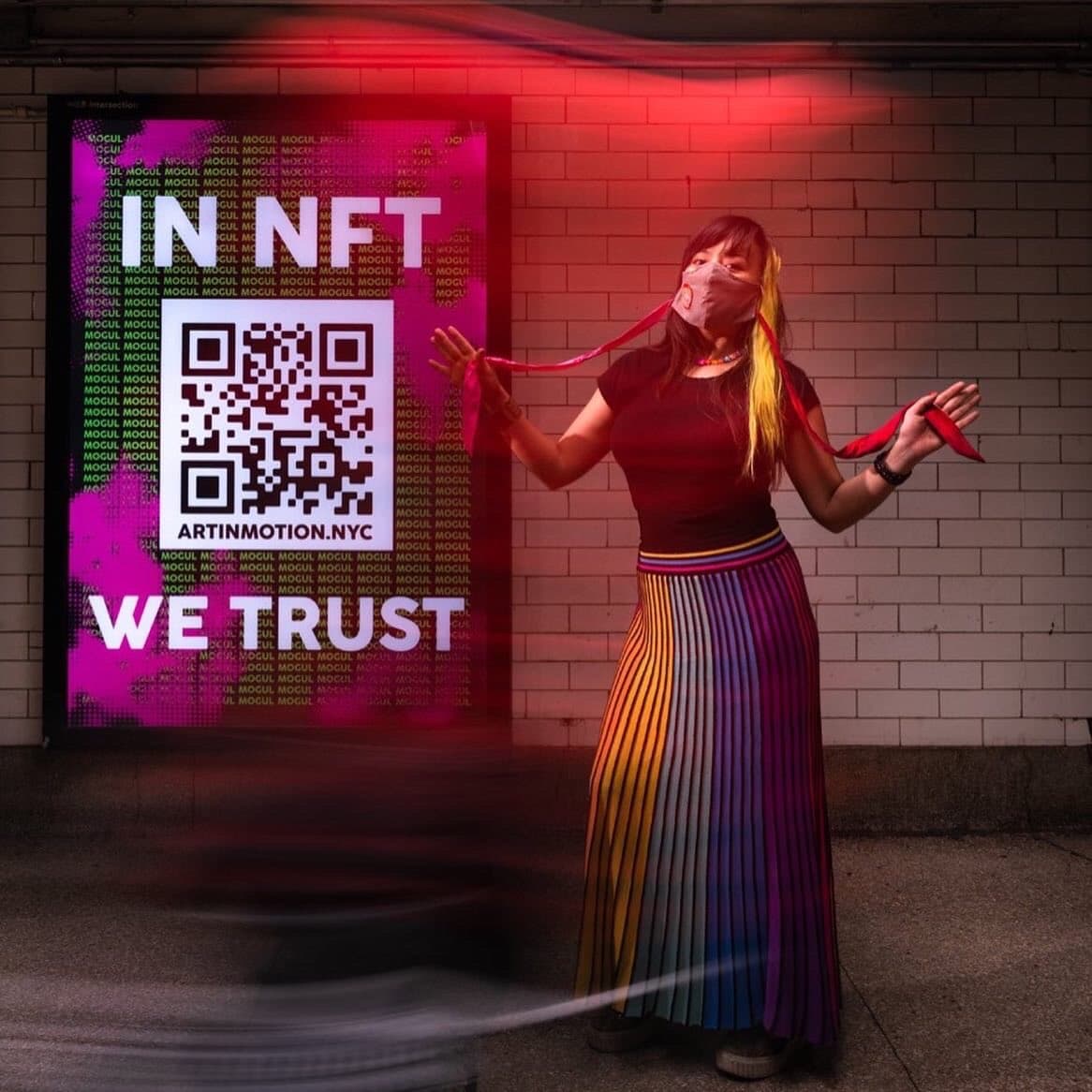 Vj Deliria: "Blockchain and NFTs need to be at the service of humanity"